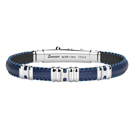 Armband Zancan Herr in Stahl ESB290-BL - ESB290-BL